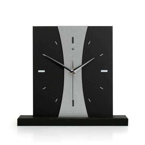 Stripe – Designer-Standuhr aus MDF mit Alu,...