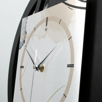 Abstract Elegance – Rondora Metallic Wanduhr aus Alu & MDF