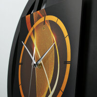 Dynamic – Rondora Metallic Wanduhr aus Alu & MDF