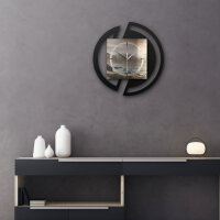 Küste – Rondora Metallic Wanduhr aus Alu & MDF