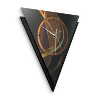 Dynamic – Triora Metallic Wanduhr aus Alu & MDF