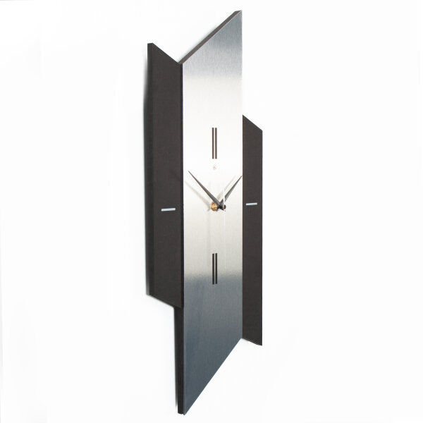 Diamond – Designer-Wanduhr aus MDF mit Alu,...