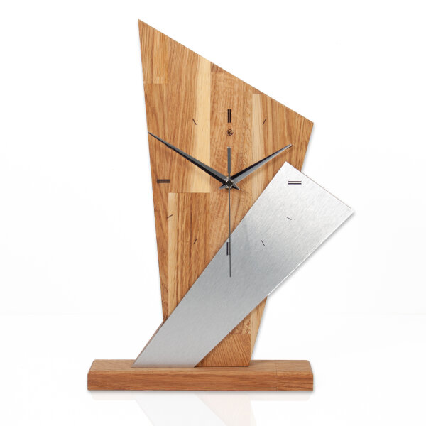 Brown Arrow – Designer-Standuhr aus Massivholz mit...