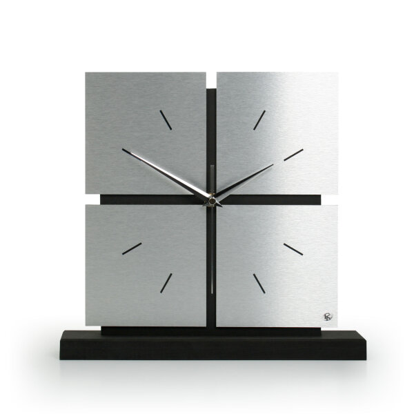 Squares – Designer-Standuhr aus MDF mit Alu,...
