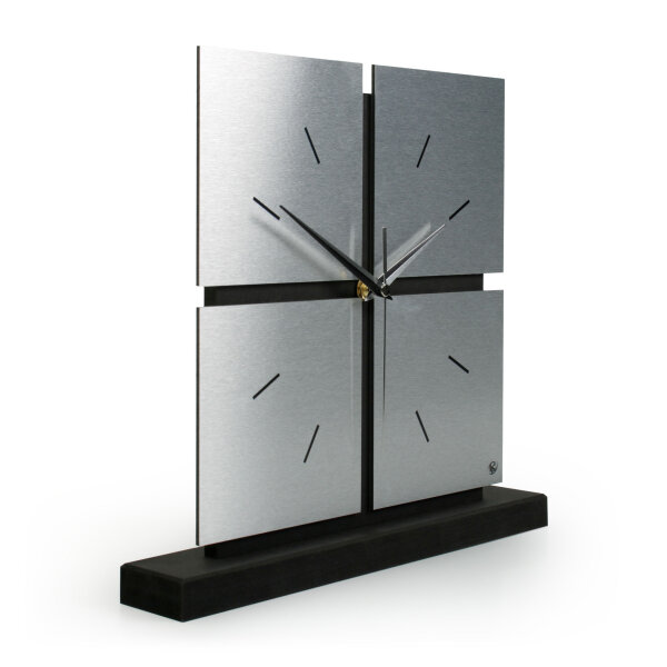 Squares – Designer-Standuhr aus MDF mit Alu,...