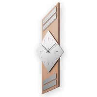 Design-Wanduhr aus Buche Massivholz mit flüsterleisem Uhrwerk | B-Ware