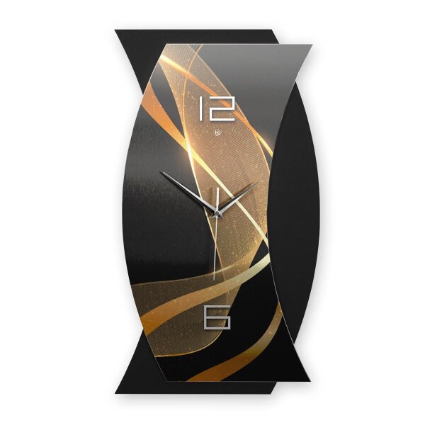 Designer-Wanduhr „Dynamic“ in modernem...