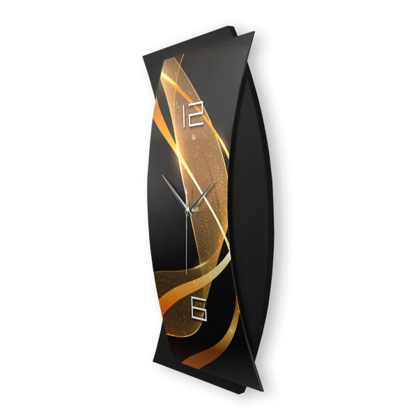 Designer-Wanduhr „Dynamic“ in modernem...