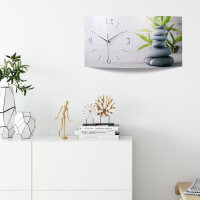 Relax Designer-Wanduhr mit leisem Uhrwerk aus Alu