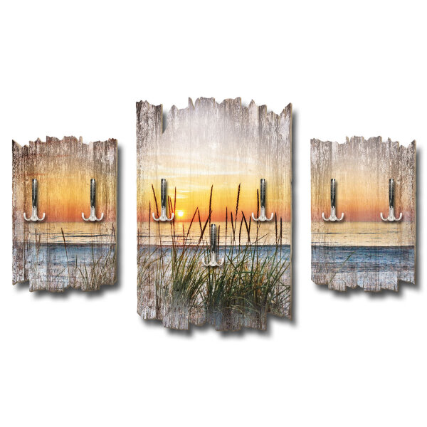 Abendspaziergang am Strand Shabby chic 3-Teiler Garderobe...
