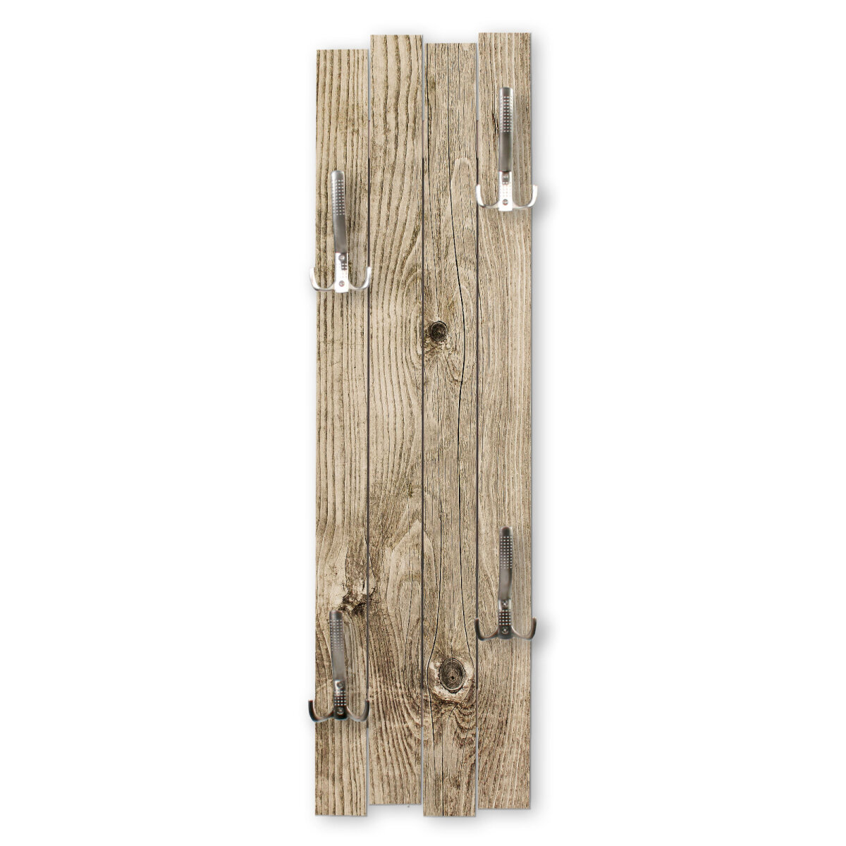 Altes Holz – Shabby Chic Holz-Garderobe aus MDF