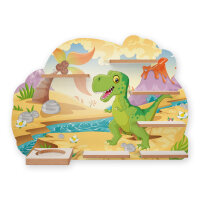 Little Dino Musikbox-Regal aus MDF – passend für Toniebox® & Figuren