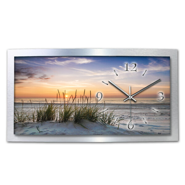 Sanddüne – gewölbte 3D-Wanduhr mit...