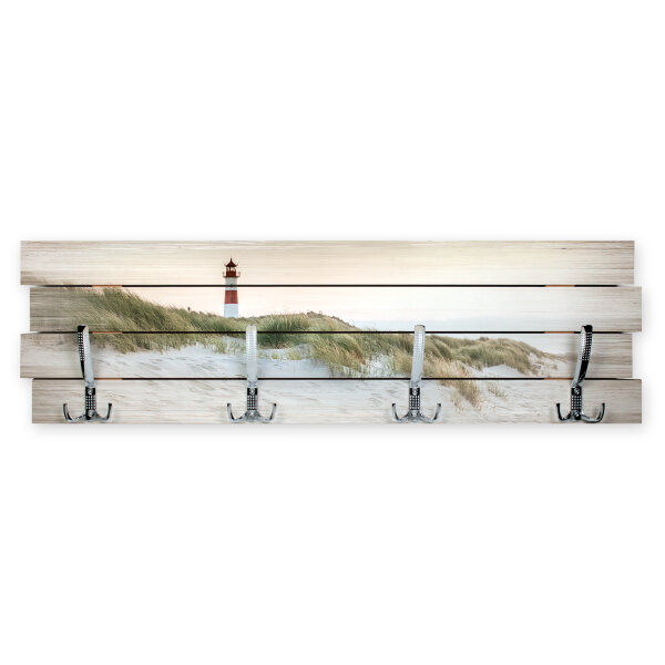 Leuchtturm – Garderobe aus MDF im Shabby-Chic-Design