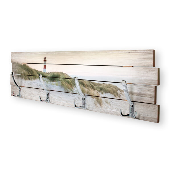 Leuchtturm – Garderobe aus MDF im Shabby-Chic-Design