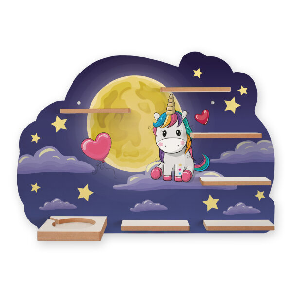 Magic Unicorn Musikbox-Regal aus MDF – passend...