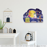 Magic Unicorn Musikbox-Regal aus MDF – passend für Toniebox® & Figuren