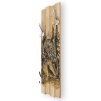 Wildnis – Shabby Chic Holz-Garderobe aus MDF
