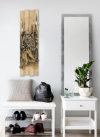 Wildnis – Shabby Chic Holz-Garderobe aus MDF