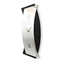 Artistic – Curvona Metallic Wanduhr aus Alu & MDF