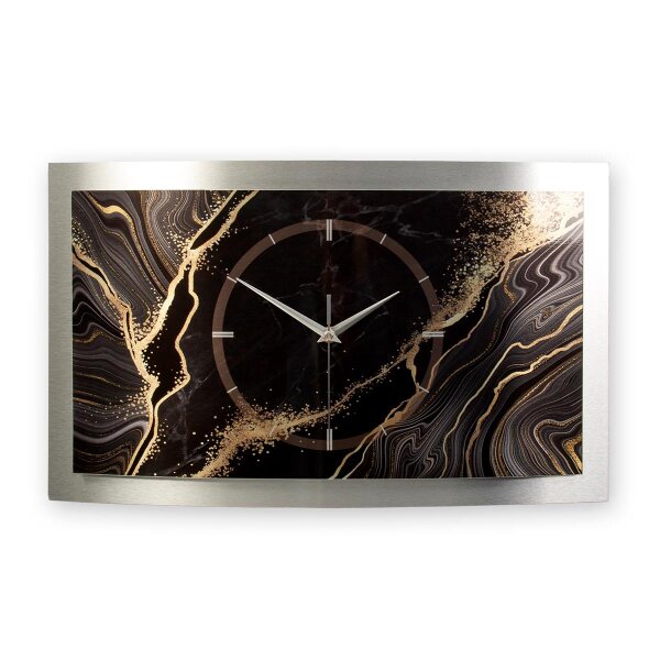 Black & Gold Marble – gewölbte...