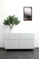 Dynamic – Vertora Metallic Wanduhr aus Alu & MDF