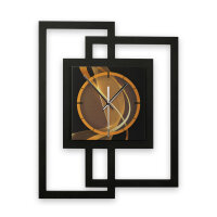 Dynamic – Fenora Metallic Wanduhr aus Alu & MDF