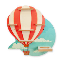 Ballon Musikbox-Regal aus MDF – passend für Toniebox® & Figuren