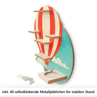 Ballon Musikbox-Regal aus MDF – passend für Toniebox® & Figuren