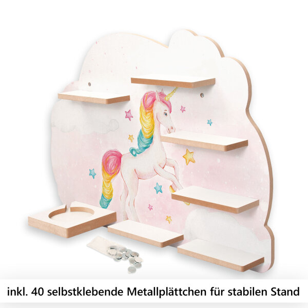 Magisches Einhorn Musikbox-Regal aus MDF – passend...