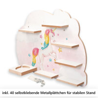 Magisches Einhorn Musikbox-Regal aus MDF – passend für Toniebox® & Figuren