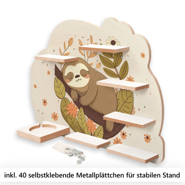 Träumendes Faultier Musikbox-Regal aus MDF –...