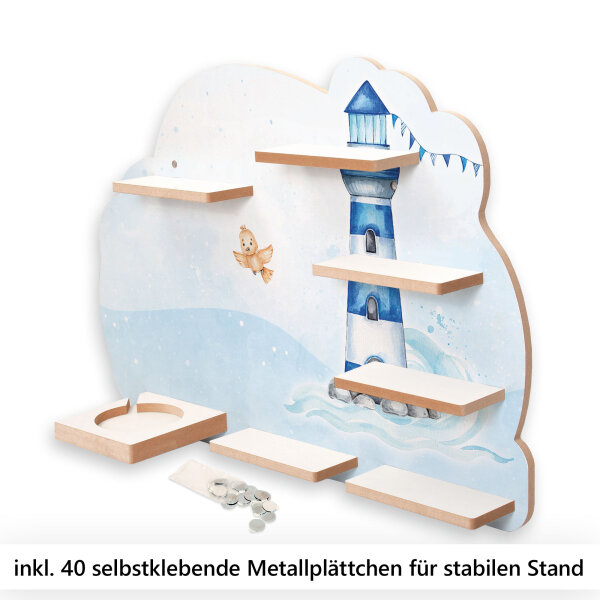 Leuchtturm Musikbox-Regal aus MDF – passend...